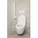 SecuCare Toiletbeugel opklapbaar Premium Wit, 80cm