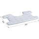 SecuCare Douchestoel Quattro uitsparing comfort kussen blauw