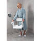 SecuCare Douchestoel Quattro met uitsparing incl rug en arm
