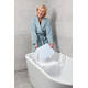 SecuCare Badzit Quattro comfort kussen blauw