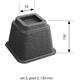 SecuCare Bed / Meubelverhoger 8 / 13 / 21cm zwart