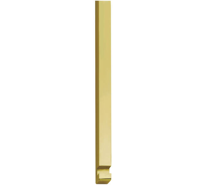 Stangenset tbv pomp-espagnolet 125cm messing gelakt