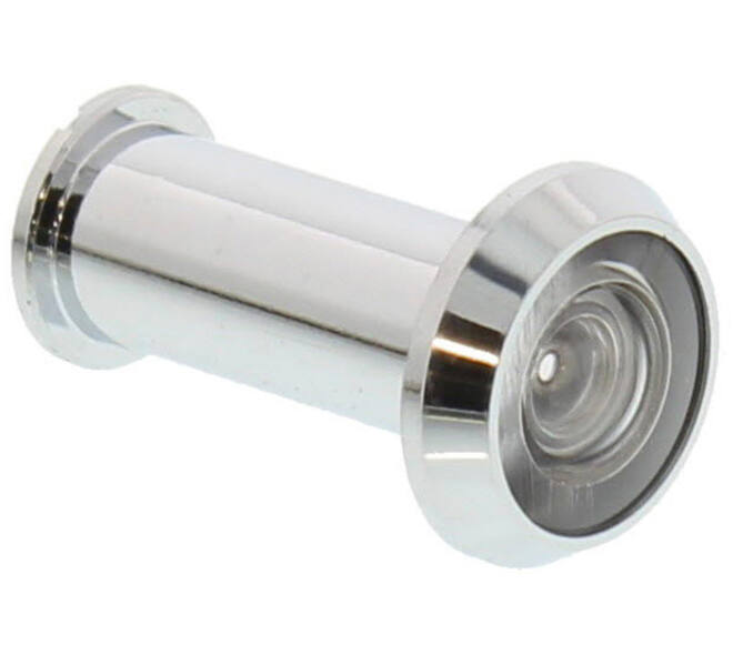 Deurspion 180° deurdikte 35-60mm, ø14mm chroom