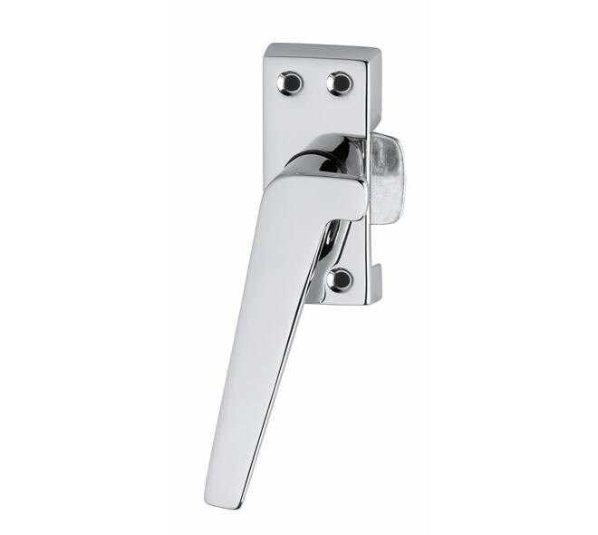 Raamsluiting links met ventilatiestand chroom