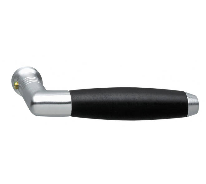 Deurkruk Ton 400 chroom mat/ebbenhout