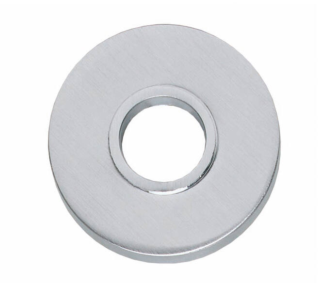 Rozetten verdekt ø50x8mm chroom mat