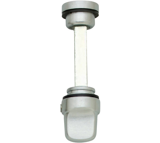 WC-olive los 8mm verlengd chroom mat
