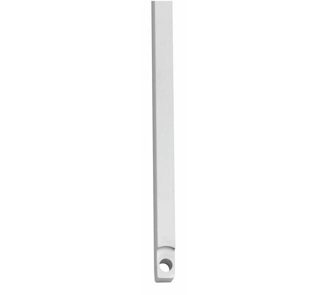 Stangenset tbv kruk-espagnolet lang 125cm chroom mat
