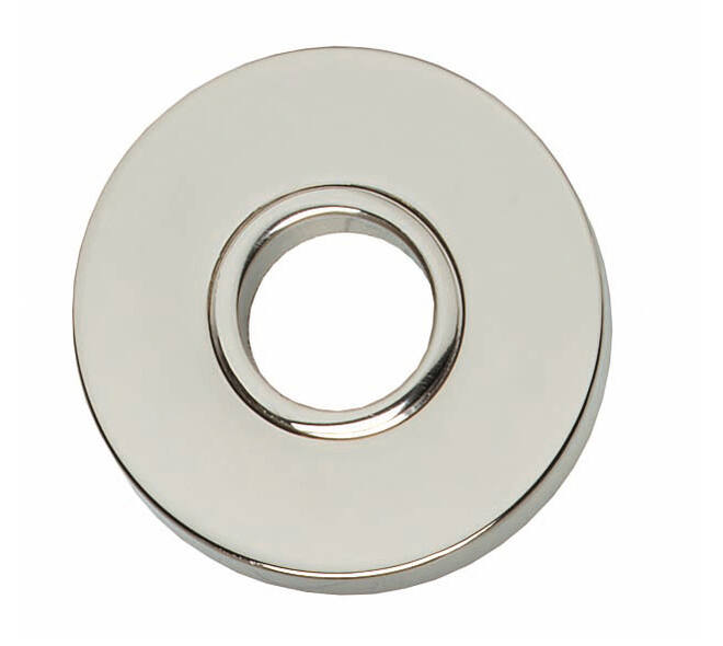 Rozetten verdekt ø50x8mm nikkel