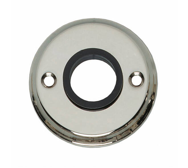 Rozetten ø50x5mm nikkel