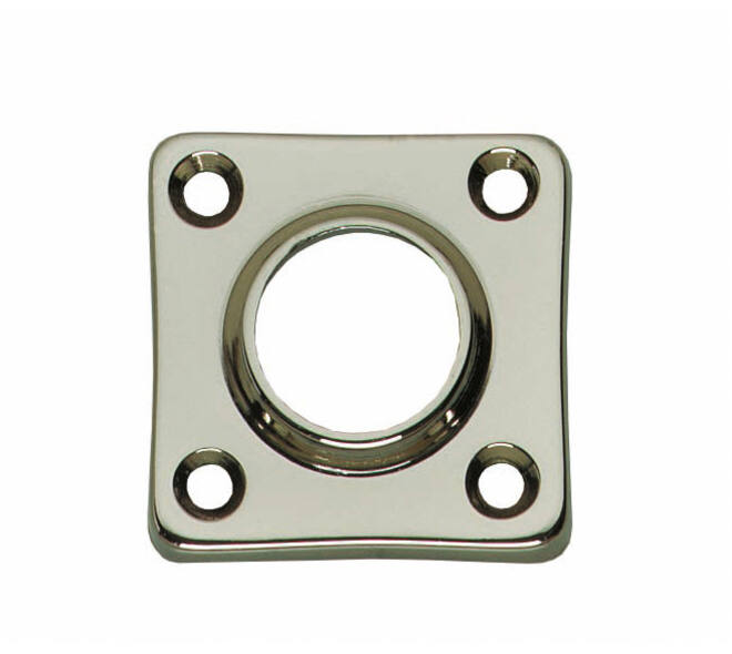 Rozetten 38x38x5mm nikkel