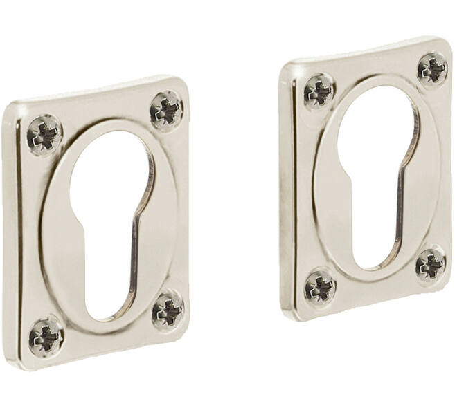 Cilinderrozetten 47x37x5mm nikkel