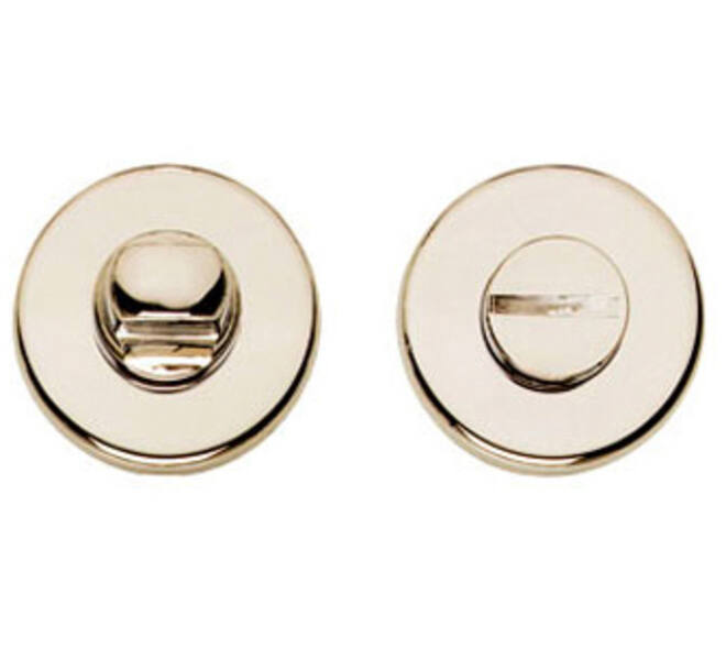 WC-sluiting verdekt ø49x7mm met stift 8x8mm nikkel