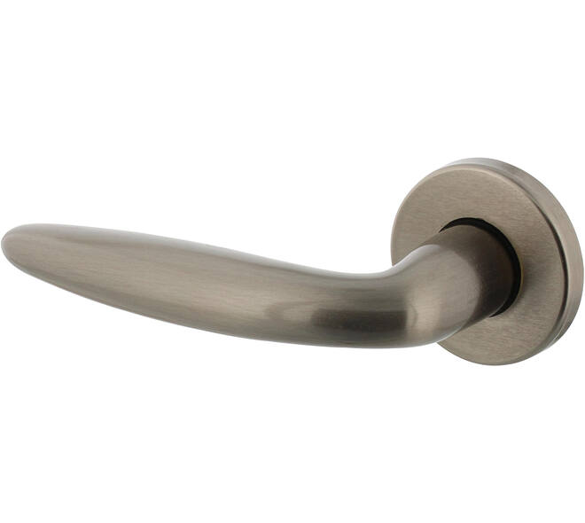 Gatdeel links Sigaar op rozet verdekt ø49x7mm nikkel mat
