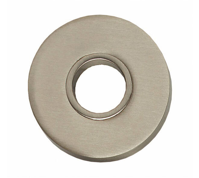 Rozetten verdekt ø50x8mm nikkel mat