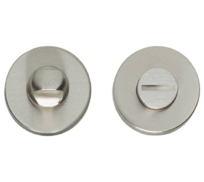 WC-sluiting verdekt ø50x8mm met stift 8x8mm nikkel mat