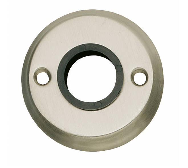 Rozetten ø50x5mm nikkel mat