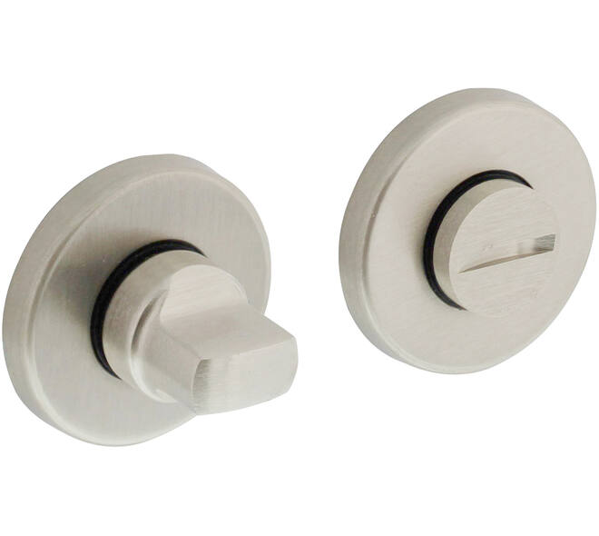 WC-sluiting verdekt ø49x7mm met stift 8x8mm nikkel mat