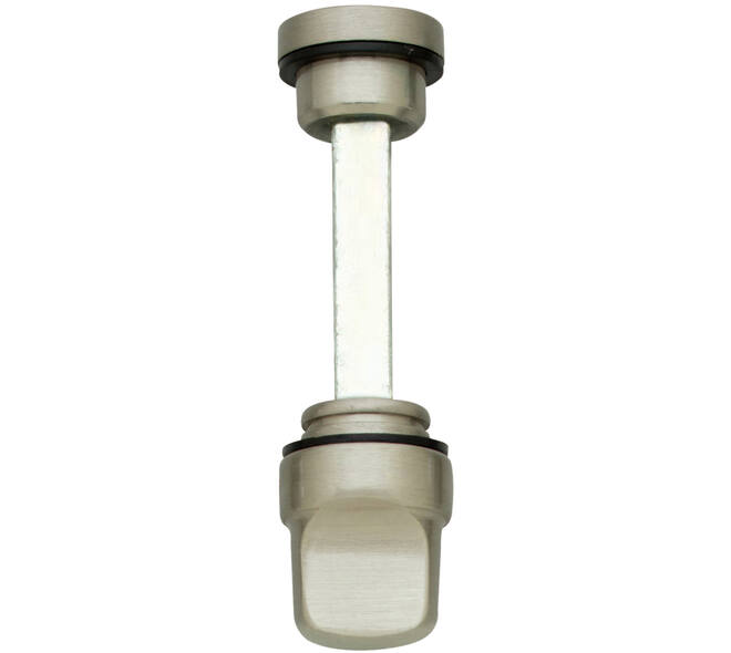 WC-olive los 8mm verlengd nikkel mat