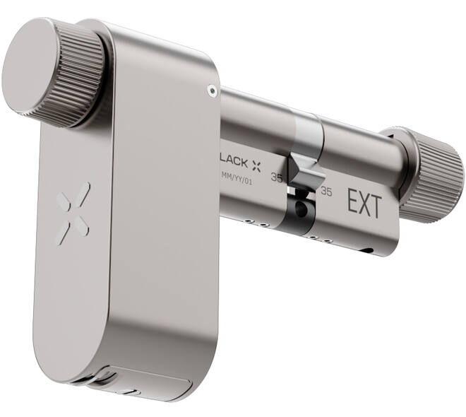 Black X Smart Lock 35/35mm - 45/45mm mat nikkel