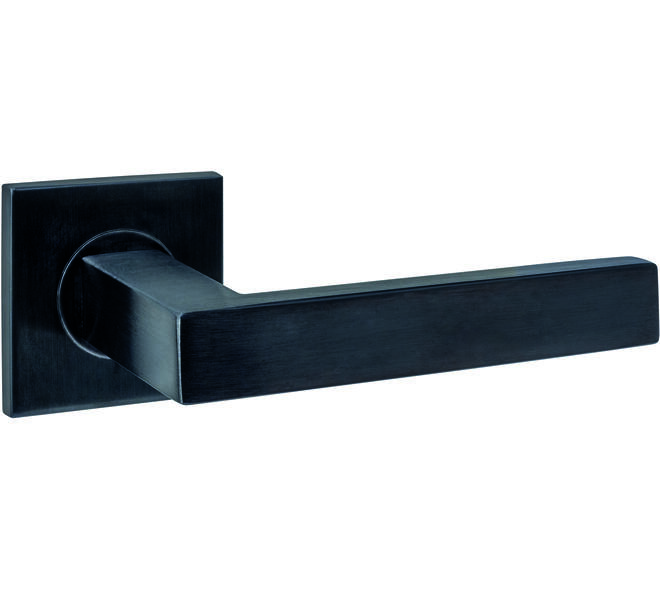 Gatdeel rechts Q 05 op rozet verdekt 53x53x6mm PVD zwart