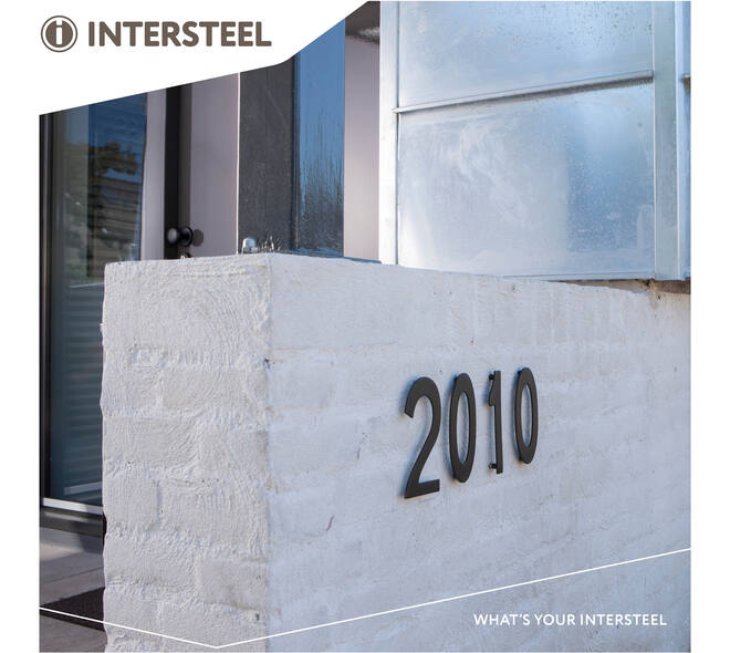 Huisnummer 0 150mm structuur zwart