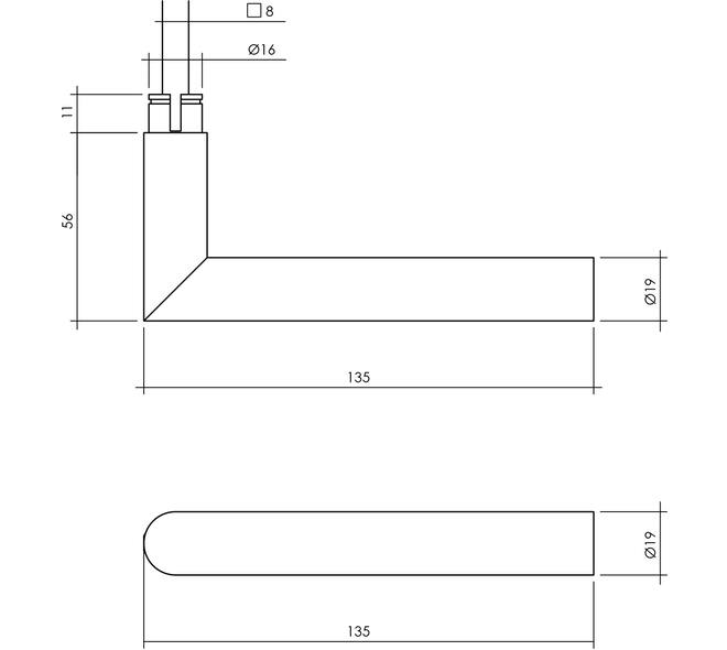 Set voordeurbeslag rond: voordeurknop, SKG rozetten, deurbel, briefplaat, tochtwering en deurkruk op rozet structuur zwart