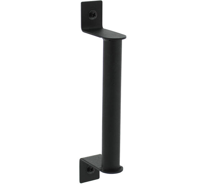 Handgreep rond 195x25mm zwart