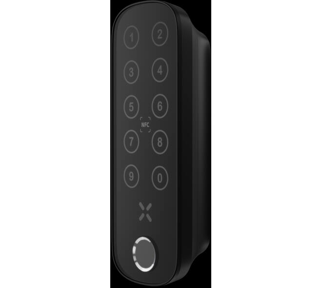 Black X xPad+ ovaal 138x42mm zwart