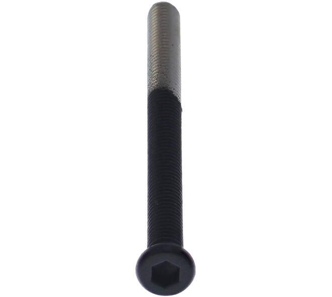 Bout 6-kant M6x80mm tbv SKG3 rozetten voor deurdikte 67-69mm zwart