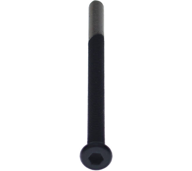 Bout 6-kant M6x100mm tbv SKG3 schilden voor deurdikte 85-89mm zwart