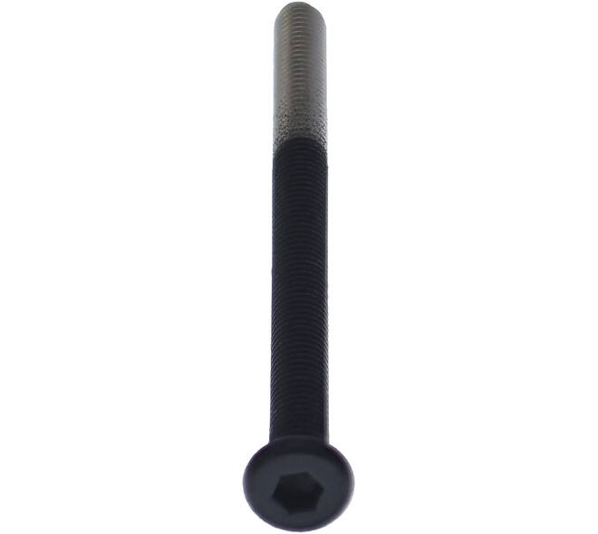 Bout 6-kant M6x90mm tbv SKG3 schilden voor deurdikte 75-79mm zwart