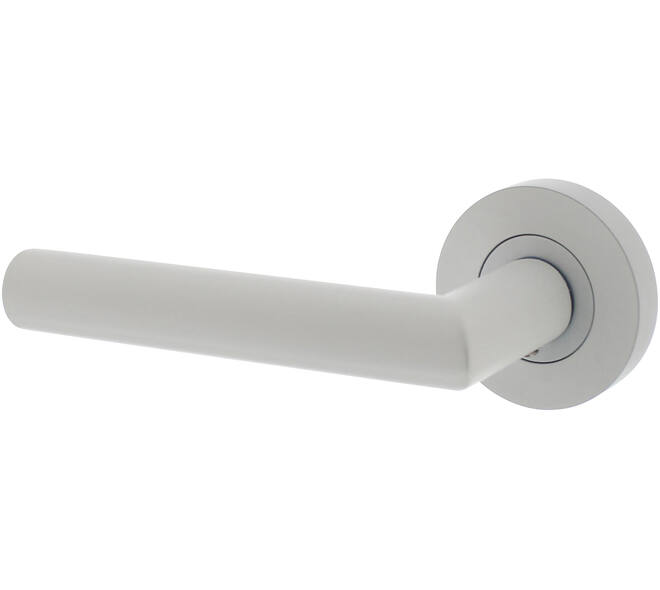 Gatdeel links Bastian op rozet verdekt ø52x10mm met nokken wit