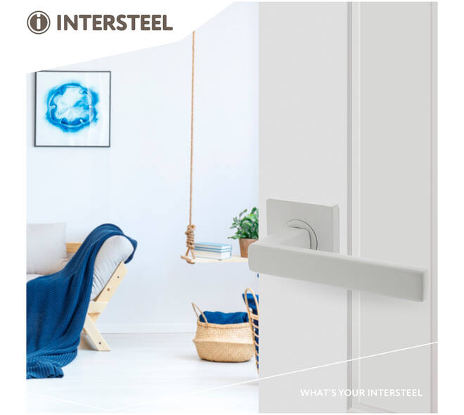 Deurkruk Hera op rozet verdekt 55x55x10mm met nokken wit