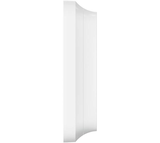 Black X xPad ovaal 100x42mm wit