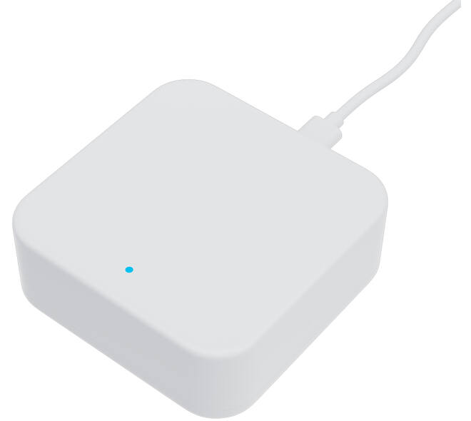Black X Wi-Fi bridge 70x70x25mm met kabel Type C USB wit