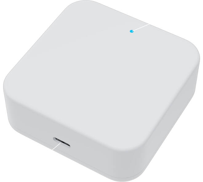 Black X Wi-Fi bridge 70x70x25mm met kabel Type C USB wit
