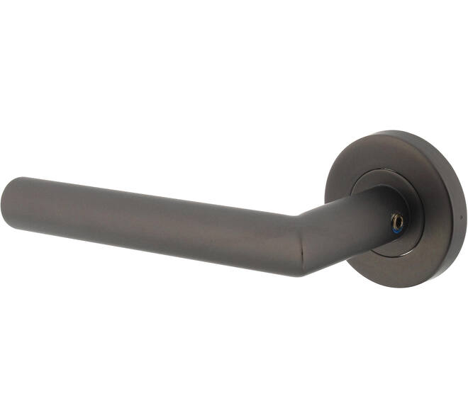 Gatdeel links Jura op rozet verdekt ø53x8mm met nokken antraciet grijs