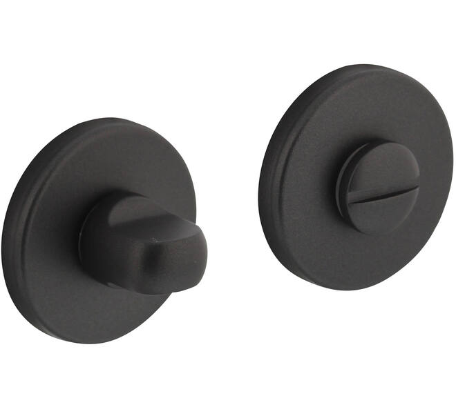WC-sluiting verdekt ø51x5mm met nokken en stift 8x8mm grijs