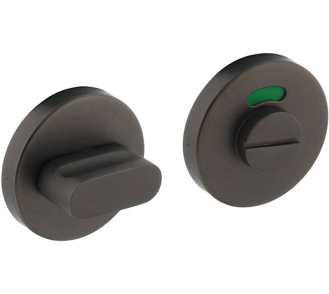 WC-sluiting verdekt ø53x8mm met nokken en stift 8x8mm antraciet grijs