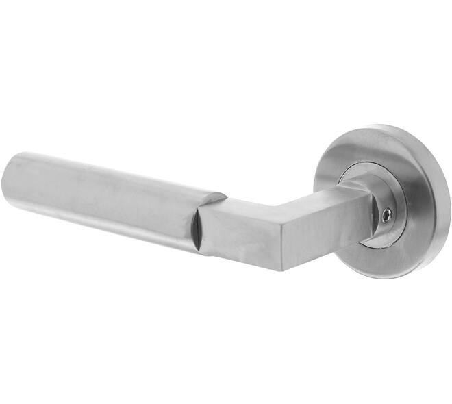 Gatdeel links Baustil op rozet verdekt ø53x8mm met nokken EN1906/4 rvs