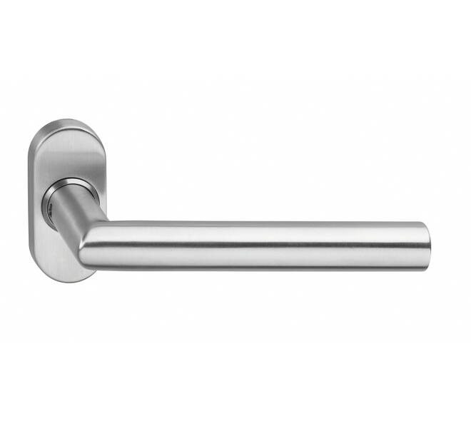 Gatdeel Jura op rozet verdekt ovaal 65x30x10mm rvs
