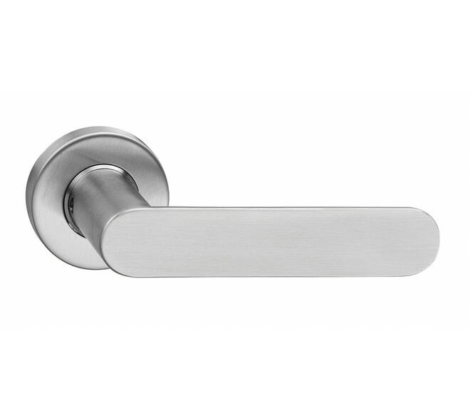 Deurkruk Strak elegant op rozet verdekt ø53x10mm rvs