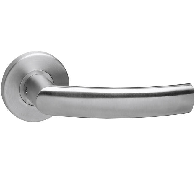 Gatdeel rechts Blok op rozet verdekt ø55x8mm met nokken rvs
