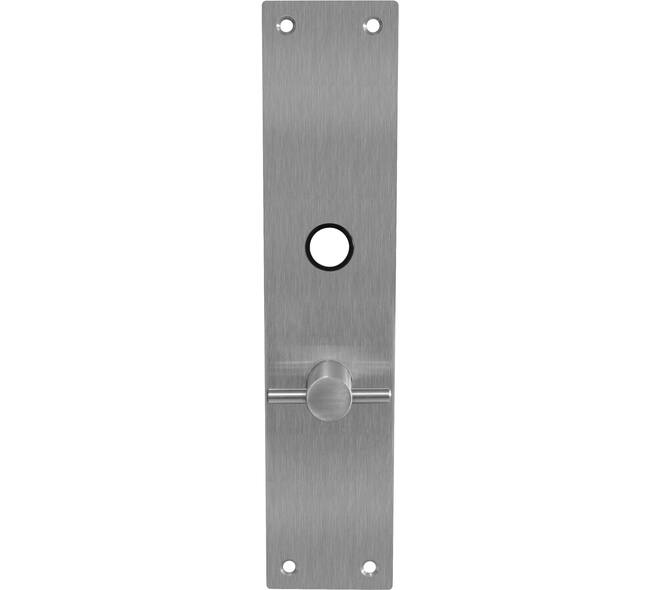 Schilden rechthoekig 250x55x2mm wc 57/5mm rvs