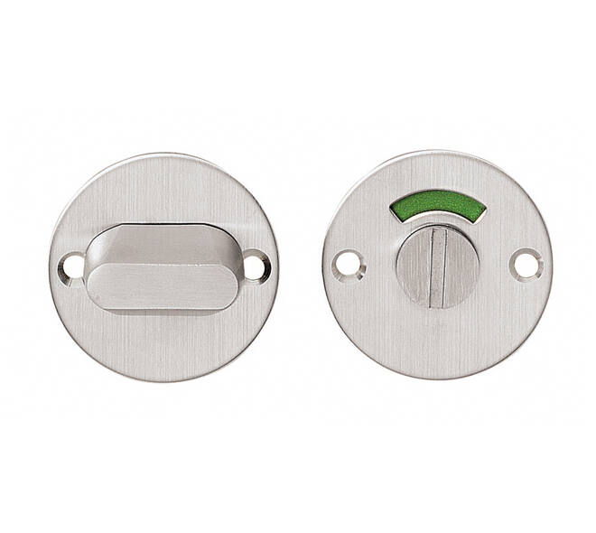 WC-sluiting Ø51x2mm met stift 5x5mm rvs