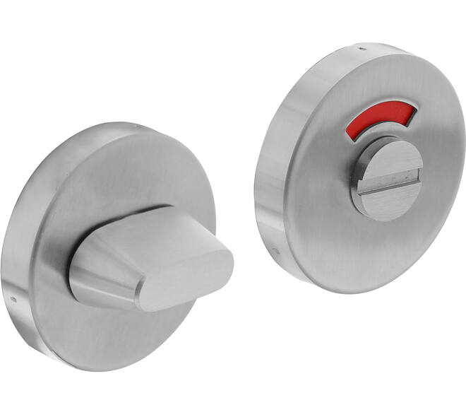 WC-sluiting verdekt ø53x10mm met stift 8x8mm rvs