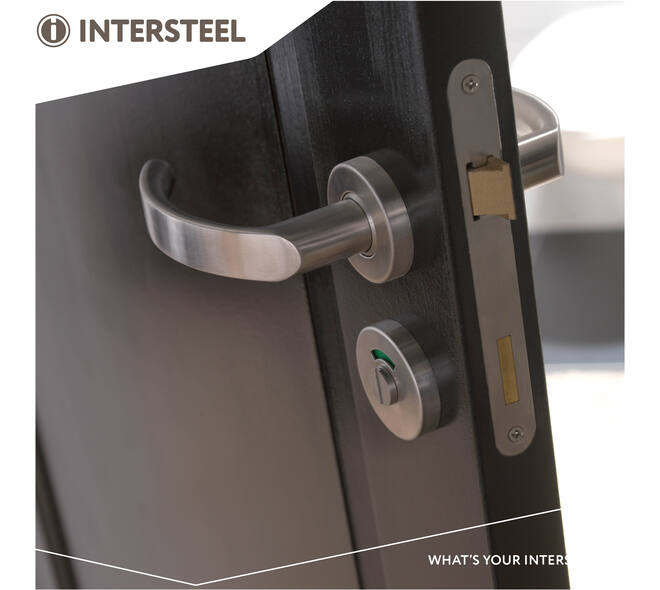 WC-sluiting verdekt ø53x10mm met stift 8x8mm rvs
