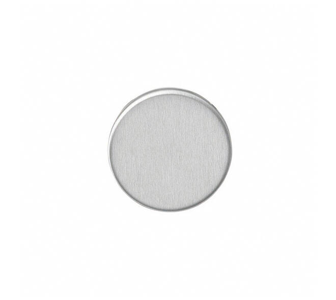 Afdekrozet verdekt ø53x5mm rvs