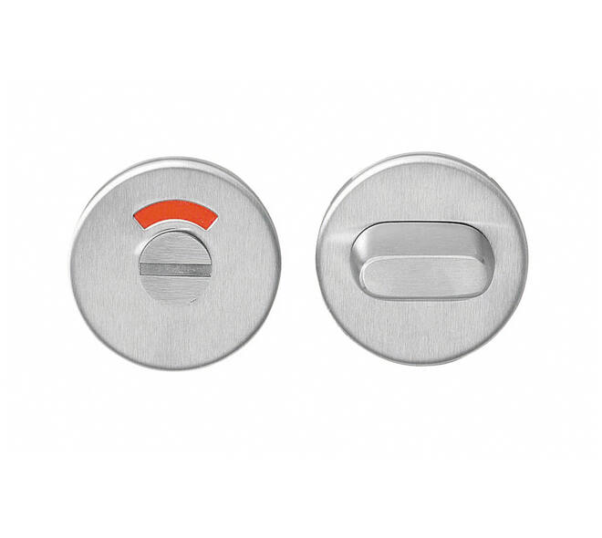 WC-sluiting verdekt ø53x5mm met stift 6x6mm rvs